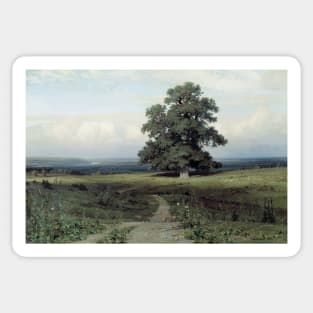 Oak by Ivan Shishkin, 1883 Sticker